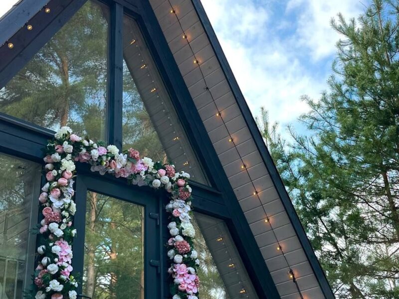 Треугольный дом A-frame «Vibe House»