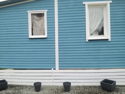 Домик на берегу реки Нарочанка