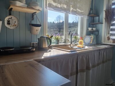 Домик на берегу реки Нарочанка