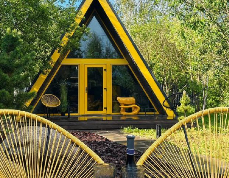 Отдых в самом солнечном домике Lite_houses Yellow